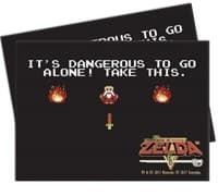 The Legend of Zelda: It's Dangerous Deck Protector sleeves (65-Pack) - Ultra Pro Card Sleeves - Card Sleeves card