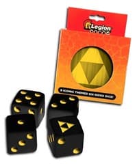 Iconic Dice Tin (16mm): Triforce - Legion Premium Supplies: Dice Tins - Collectible Storage card
