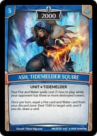 Ash, Tidemelder Squire - Argent Saga Promos - Argent Saga TCG card