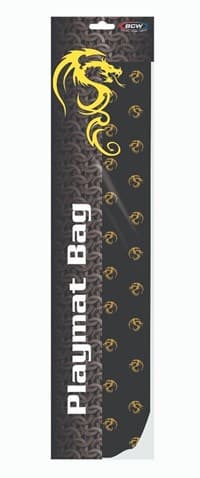 BCW Playmat Bag - Gold Dragon - BCW Playmat Storage - Playmats card