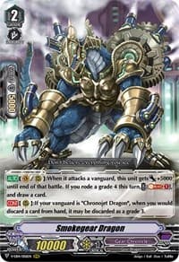 Smokegear Dragon - V-EB14: The Next Stage - Cardfight Vanguard card