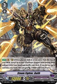 Steam Fighter, Balih - V-EB14: The Next Stage - Cardfight Vanguard card