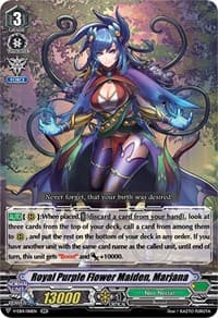Royal Purple Flower Maiden, Marjana - V-EB14: The Next Stage - Cardfight Vanguard card