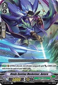 Rindo Gentian Musketeer, Antero - V-EB14: The Next Stage - Cardfight Vanguard card