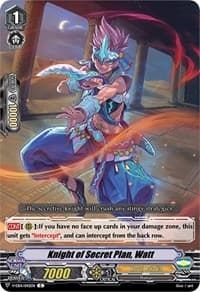 Knight of Secret Plan, Watt - V-EB14: The Next Stage - Cardfight Vanguard card