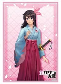 Bushiroad Sleeve Collection HG Vol.2467: Project Sakura Wars - Sakura Amamiya (60-Pack) - Bushiroad Card Sleeves - Card Sleeves card