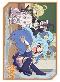 Bushiroad Sleeve Collection HG Vol.2448: Isekai Quartet - Aqua, Emilia, Tanya, Albedo (60-Pack) - Bushiroad Card Sleeves - Card Sleeves card