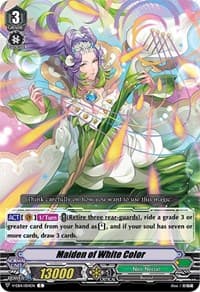 Maiden of White Color - V-EB14: The Next Stage - Cardfight Vanguard card