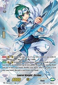 Laurel Knight, Sicilus (Full Art) (SP) - V-EB14: The Next Stage - Cardfight Vanguard card