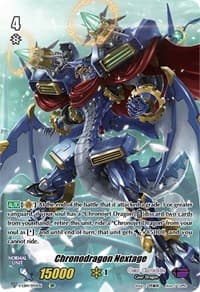 Chronodragon Nextage (SP) - V-EB14: The Next Stage - Cardfight Vanguard card