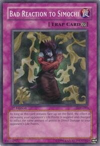 Bad Reaction to Simochi - Legacy of Darkness - YuGiOh card