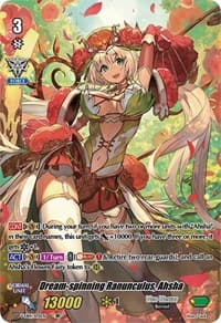 Dream-spinning Ranunculus, Ahsha (SP) - V-EB14: The Next Stage - Cardfight Vanguard card