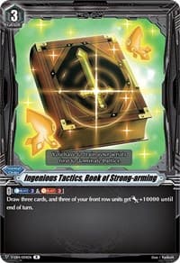 Ingenious Tactics, Book of Strong-arming - V-EB14: The Next Stage - Cardfight Vanguard card