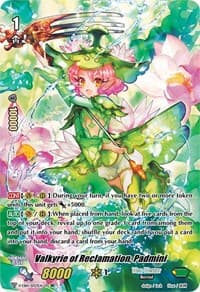 Valkyrie of Reclamation, Padmini (Full Art) (SP) - V-EB14: The Next Stage - Cardfight Vanguard card