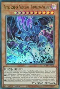 Raviel, Lord of Phantasms - Shimmering Scraper - Structure Deck: Sacred Beasts - YuGiOh card