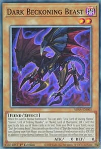 Dark Beckoning Beast - Structure Deck: Sacred Beasts - YuGiOh card