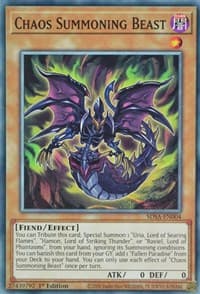 Chaos Summoning Beast - Structure Deck: Sacred Beasts - YuGiOh card