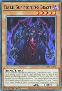 Dark Summoning Beast - Structure Deck: Sacred Beasts - YuGiOh card