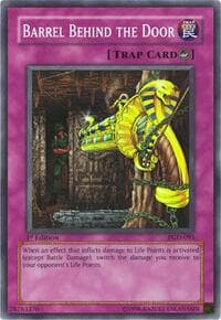 Barrel Behind the Door - Pharaonic Guardian - YuGiOh card