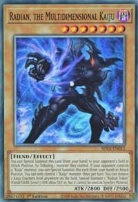 Radian, the Multidimensional Kaiju - Structure Deck: Sacred Beasts - YuGiOh card