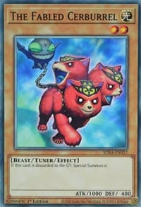 The Fabled Cerburrel - Structure Deck: Sacred Beasts - YuGiOh card