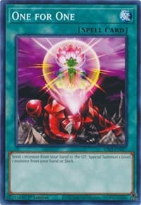 One for One - Structure Deck: Sacred Beasts - YuGiOh card