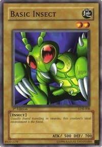 Basic Insect - The Legend of Blue Eyes White Dragon - YuGiOh card