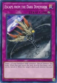 Escape from the Dark Dimension - Structure Deck: Sacred Beasts - YuGiOh card