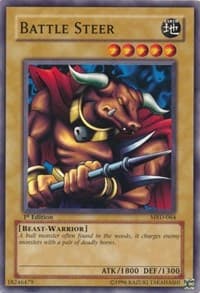 Battle Steer - Metal Raiders - YuGiOh card