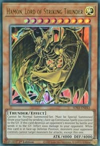 Hamon, Lord of Striking Thunder - Structure Deck: Sacred Beasts - YuGiOh card