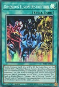 Dimension Fusion Destruction - Structure Deck: Sacred Beasts - YuGiOh card