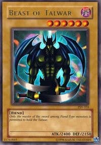 Beast of Talwar - Pharaoh's Servant - YuGiOh card
