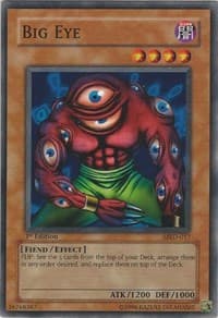 Big Eye - Metal Raiders - YuGiOh card