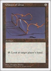 Glasses of Urza - Fifth Edition - Magic: The Gathering card