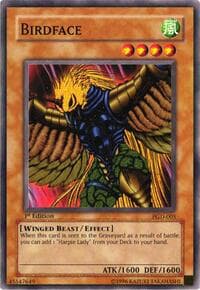 Birdface - Pharaonic Guardian - YuGiOh card