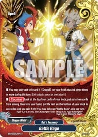 Battle Rage - Bushiroad Event Cards - Future Card BuddyFight card