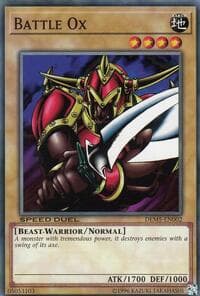 Battle Ox - Speed Duel Demo Deck - YuGiOh card