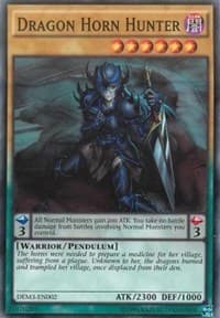Dragon Horn Hunter - Demo Deck 2016 - YuGiOh card