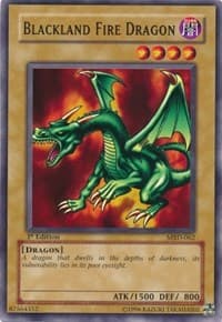 Blackland Fire Dragon - Metal Raiders - YuGiOh card
