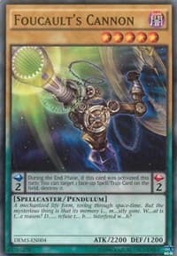 Foucault's Cannon - Demo Deck 2016 - YuGiOh card