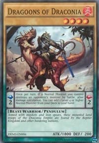 Dragoons of Draconia - Demo Deck 2016 - YuGiOh card