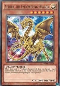 Aether, the Empowering Dragon - Demo Deck 2016 - YuGiOh card