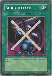 Block Attack - Metal Raiders - YuGiOh card