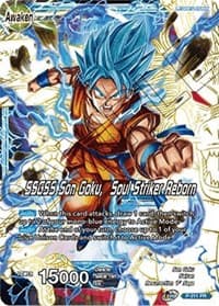 Super Saiyan God Son Goku // SSGSS Son Goku, Soul Striker Reborn - Promotion Cards - Dragon Ball Super: Masters card