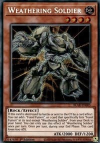 Weathering Soldier - Battles of Legend: Armageddon - YuGiOh card