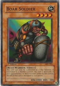 Boar Soldier - Magic Ruler - YuGiOh card