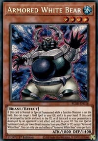 Armored White Bear - Battles of Legend: Armageddon - YuGiOh card