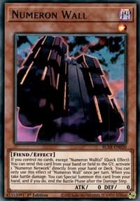 Numeron Wall - Battles of Legend: Armageddon - YuGiOh card