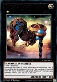 Number 2: Numeron Gate Dve - Battles of Legend: Armageddon - YuGiOh card