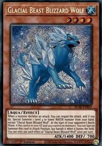 Glacial Beast Blizzard Wolf - Battles of Legend: Armageddon - YuGiOh card